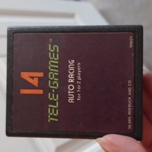 Atari 14 tele-games auto racing game